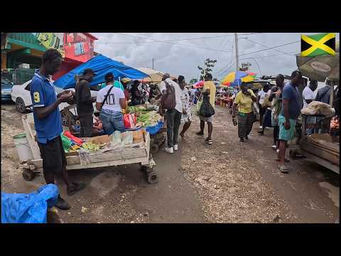 GOOD MARKET DAY LOTS OF BARGAIN MONTEGO BAY JAMAICA 🇯🇲