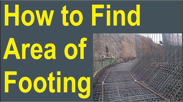 How to Find the Area of Footing | Step-by-Step Guide Calculate Area of Footing | Structural Guide