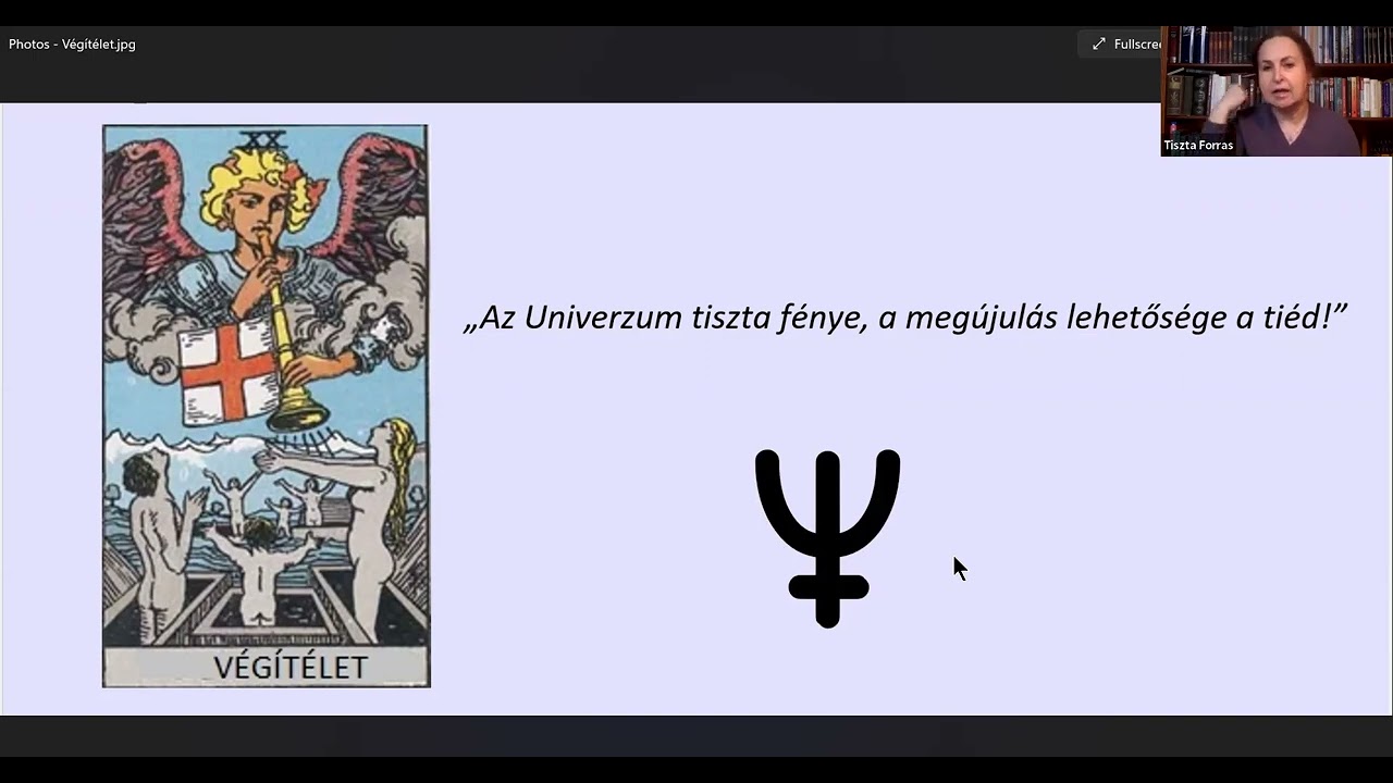A Tarot Nagy Arkánumai és az égitestek: a Végítélet és a Neptunusz
