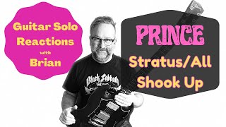 GUITAR SOLO REACTIONS ~ PRINCE ~ Stratus/All Shook UP.