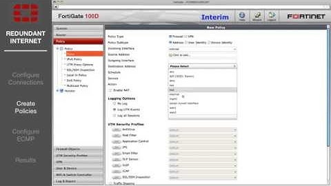 FortiGate Cookbook   Redundant Internet Connections 5 0