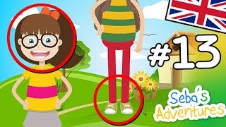 Le Parti Del Corpo In Inglese Il Corpo Umano In Lingua Inglese Per Bambini Video Per Bambini 13 Youtube