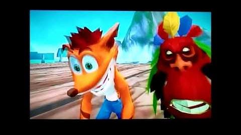 Crash Mind over Mutant(Russian version,widescreen).Mission 14"Defend Wumpa". Glitch.