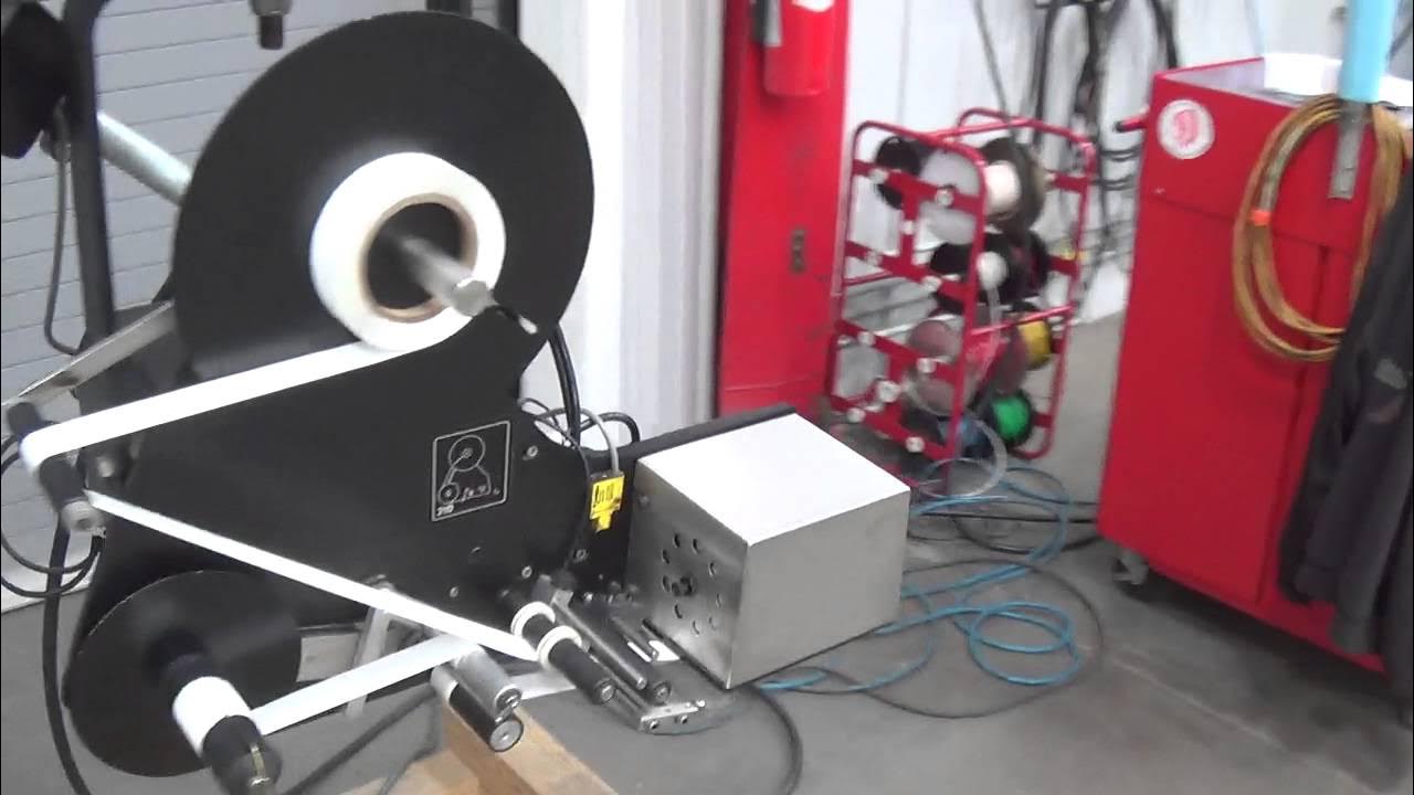 Willett 210S Label Applicator SIGMA Equipment YouTube