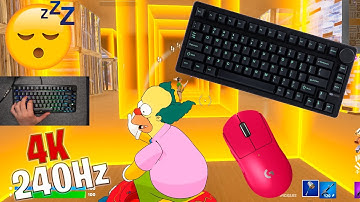 Epomaker QK81 Unboxing ASMR 😴 Box Fight Gameplay 📦 Satisfying Keyboard Fortnite 4K 240 FPS 🏆