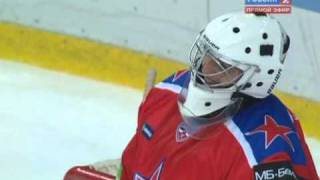 KHL 2010/11: ЦСКА - Спартак 1:5 (дебют Гашека)
