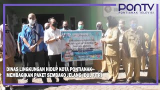 686 Ppsu Dlh Pontianak Dapat Paket Sembako