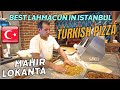 BEST TURKISH PIZZA (LAHMACUN) IN ISTANBUL TURKEY 2024 | MAHIR LOKANTASI | 4K UHD 60FPS