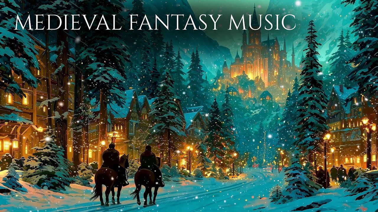 Средневековая Музыка — Рождественская Фантазия в Снежном Королевстве | Расслабляющая Кельтская Зим..