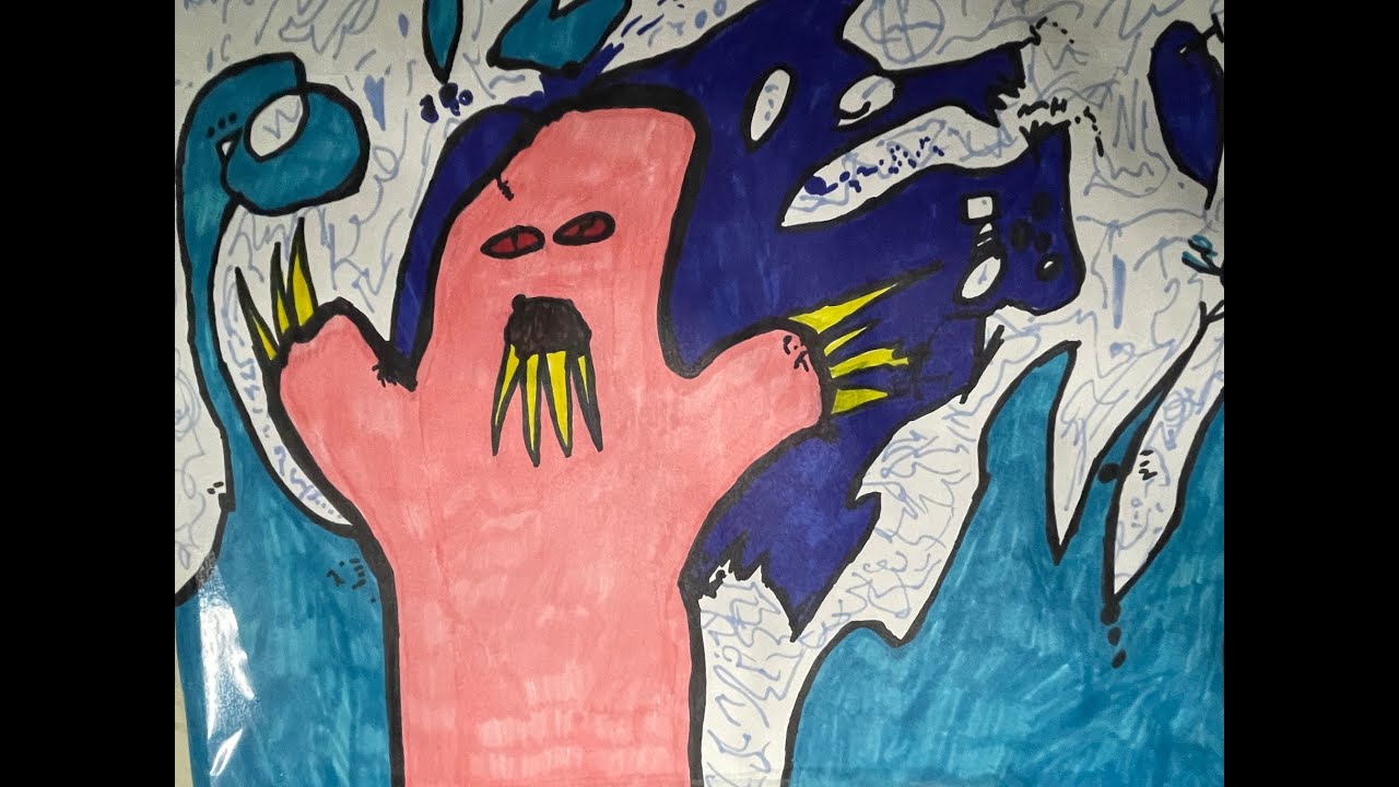 THE MANATEE new song + music video by CHAOS alternative jazz THE JOJE swim downstream 5 minutes long