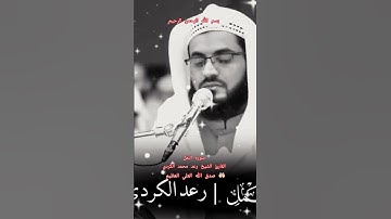 ااا سوره النمل بصوت القارئ الشيخ رعد محمد الكردي ااا