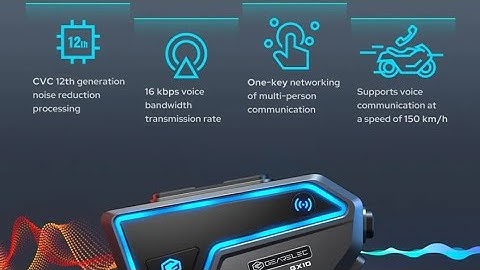 Gearelec GX10 Review - Motorcycle Intercom