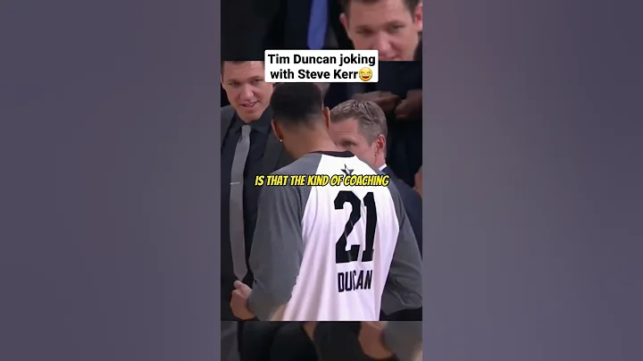 Tim Duncan making fun of Steve Kerr's coaching😂 - DayDayNews