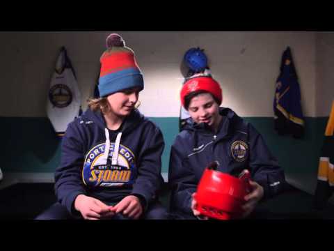Kids React To Old Hockey Equipment - Part 1