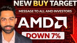 🔥💰 Market OVERREACTION as AMD Stock DROPS 7% on Earnings!! My NEW BUY TARGET on AMD Stock! #AMD Guide