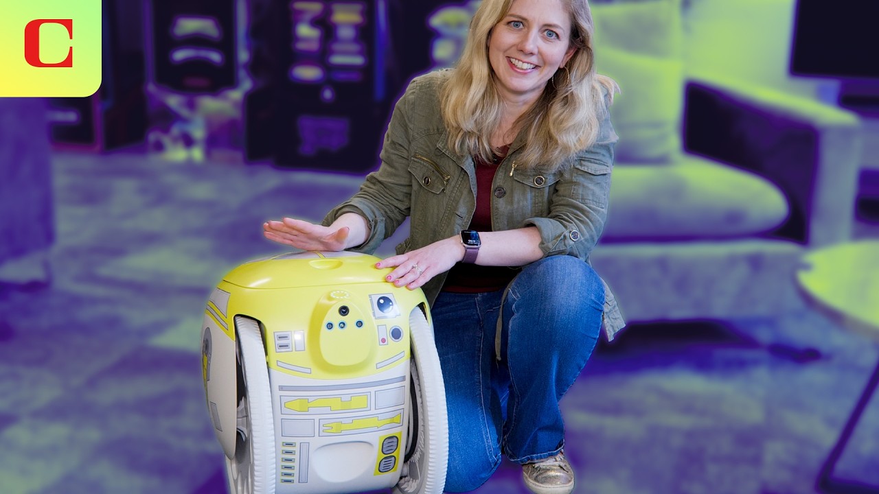 This Droid Imprints on Its Leader to Follow and Carry Their Things
