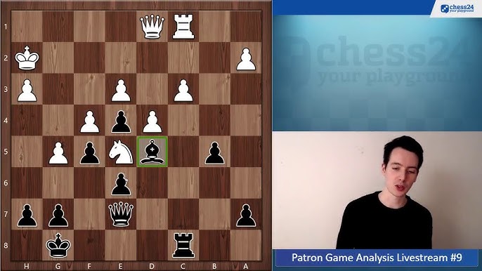 Chess Is All About Seeing Tactics  Patron Game Analysis #25 