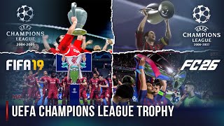 UCL Trophy Celebration In FIFA | 2005 - 2026 |