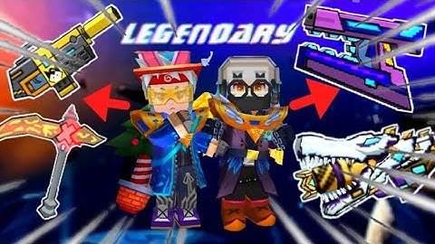 HOW TO GET LEGENDARY WEAPON IN BUILD AND SHOOT | BLOCKMAN GO