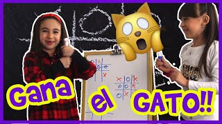 GANA EL GATO Y TE LO LLEVAS! ⭐/TIC TAC TOE Challenge/ GANA el GATO Y te lo COMPRO/ Lara Campos