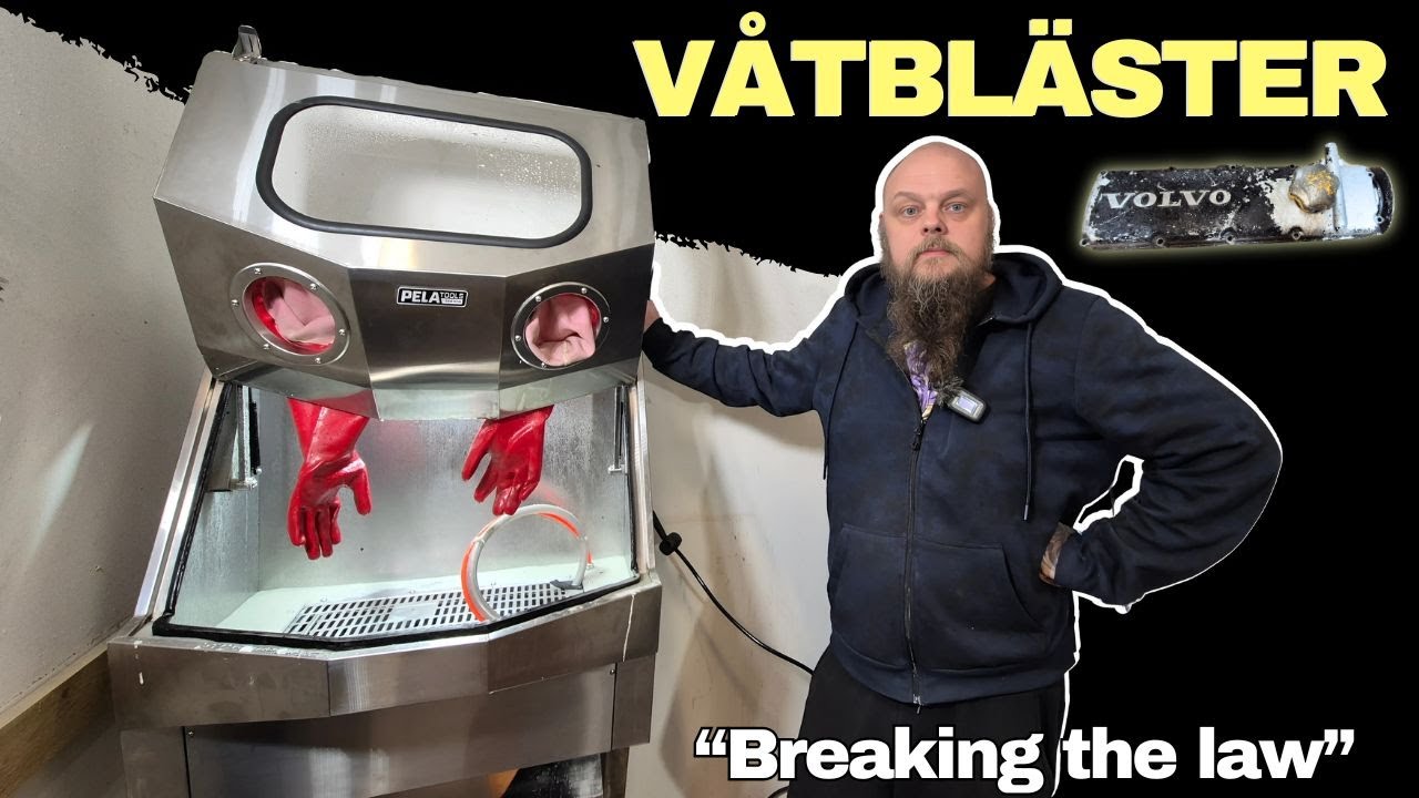 Provar Våtblästring / Vattenpolering