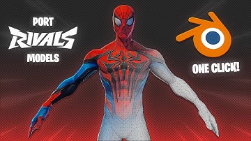 *EASY* Port Marvel Rivals models into Blender!