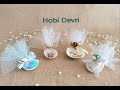 DIY,Wedding Favors with Sea Shell,Sea Shell İdea,Deniz Kabukları ile Nikah Şekeri Yapılışı,Hediyelik