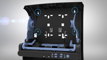 (ESPAÑOL) enMotion® Impulse Automated Towel Dispenser- Installation