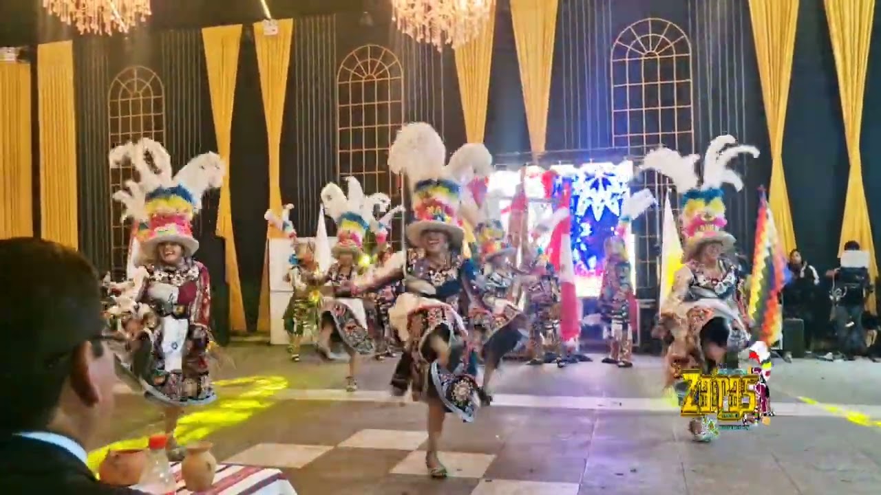 FRATERNIDAD TINKUS  ZAIRAS 3ER LUGAR  CONCURSO EL  DESPERTAR DE LEON - JULIACA.