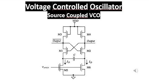 PLL - Voltage Controlled Oscillator - Source Coupled VCO