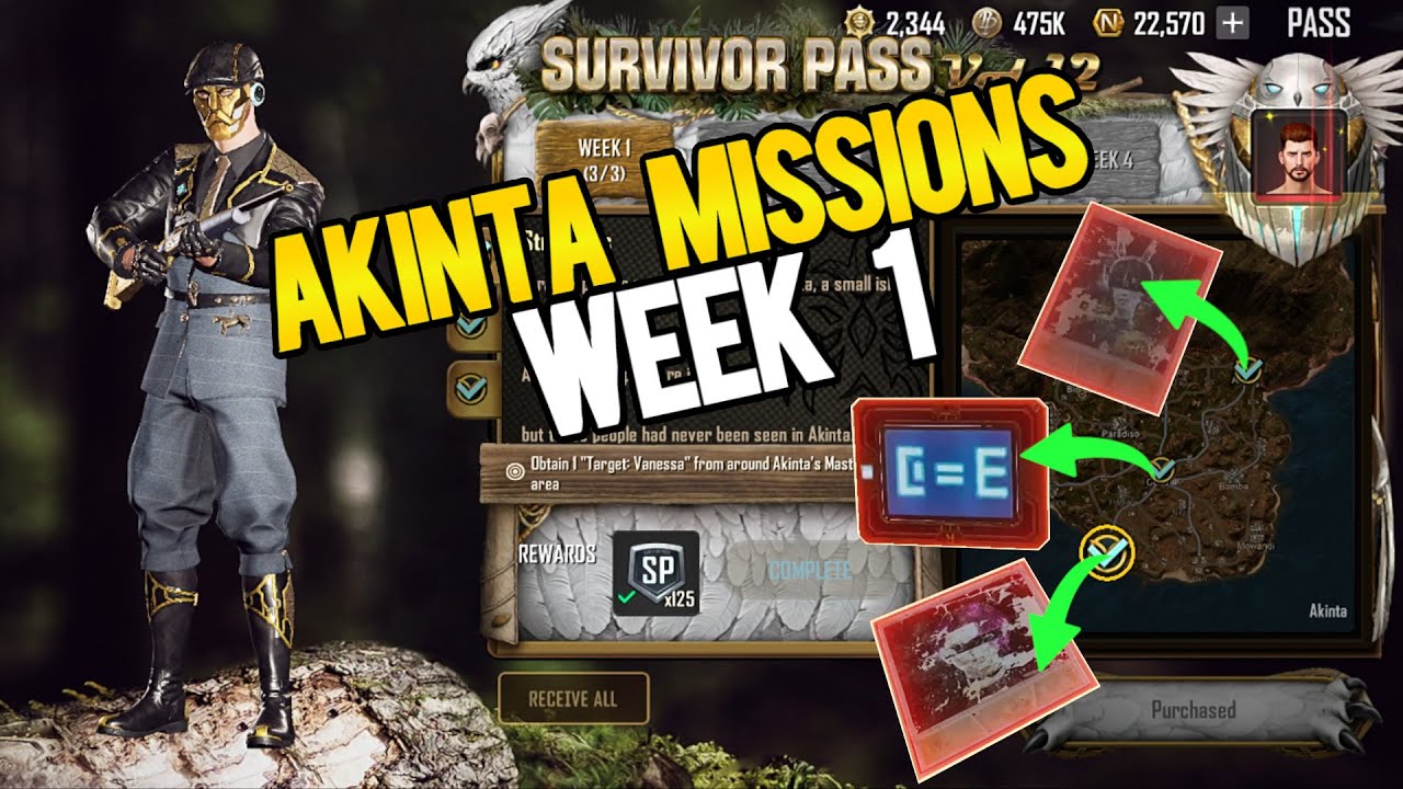 Our first Akinta Missions! SP Volume 12 Week 1 Mission Locations | New State Mobile