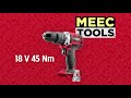 In action meec tools brushless drill driver 18v 45nm