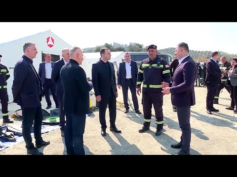 ვახტანგ გომელაური,   პრემიერ-მინისტრთან ერთად,  თურქეთის რესპუბლიკაში, ჰათაის პროვინციაში იმყოფება