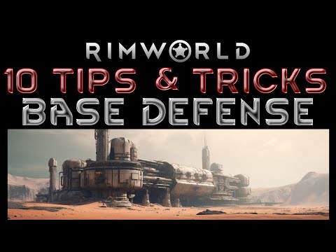 10 ADVANCED BASE DEFENSE TIPS - Rimworld Biotech 1.4 Guide