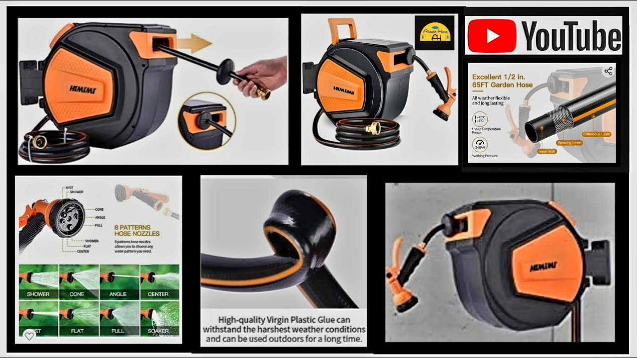 Automatic Retractable Garden Hose Reel | 
