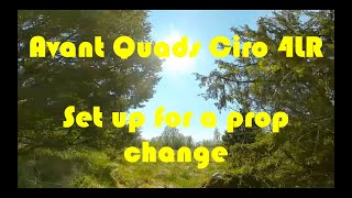 Avant Quads Ciro 4Lr - Set Up For A Prop Change