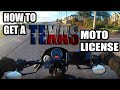 How to Get a Motorcycle License in Texas (M Endorsement)