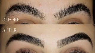 HOW TO CLEAN + SHAPE YOUR BROWS AT HOME  | NICOLE MADI