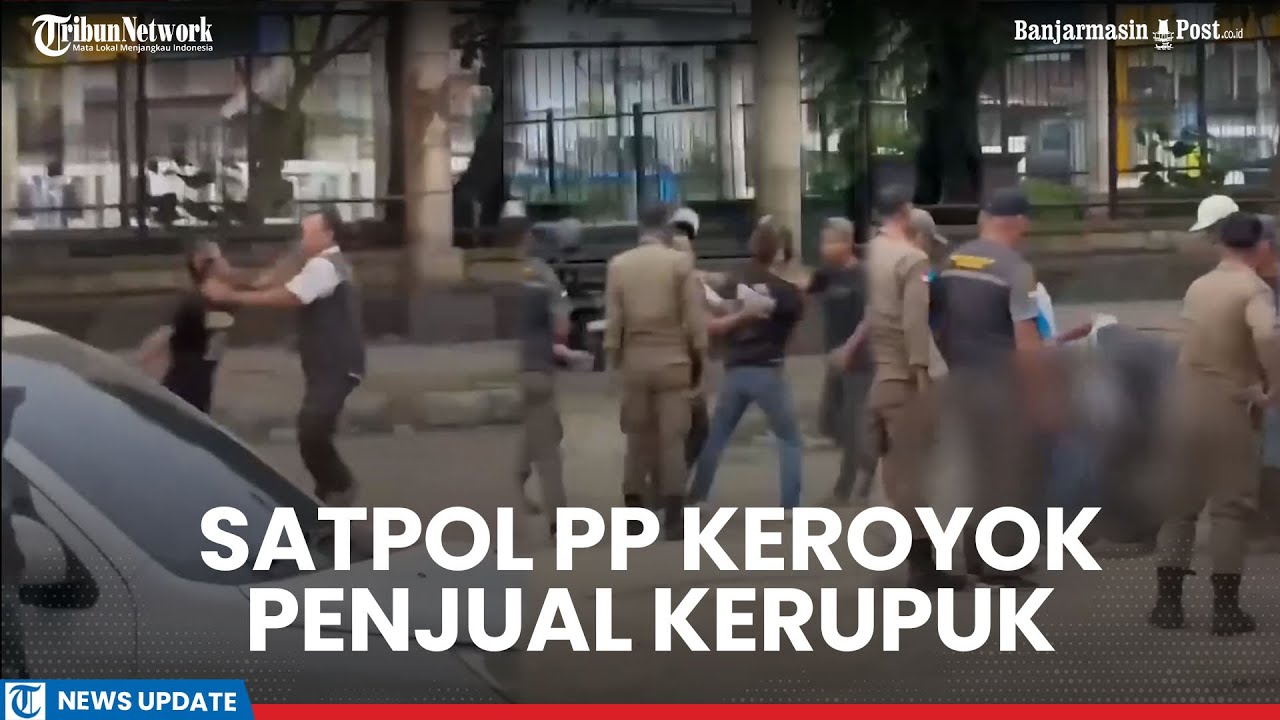 Satpol PP Kendari Keroyok Penjual Kerupuk, Kasatpol PP Bakal Menindak, Warga Geram