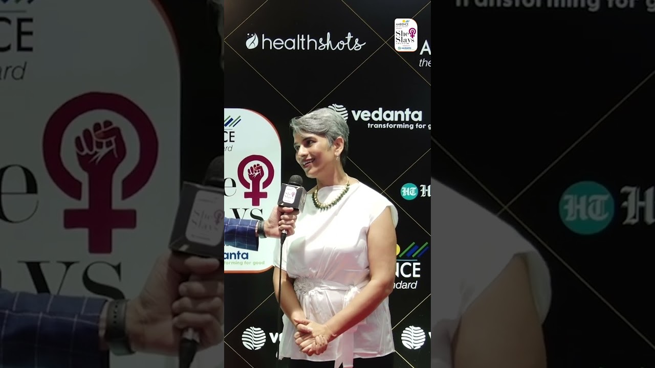 Sachhi Saheli Founder Dr Surbhi Singh gives a powerful message | HT Health Shots She Slays Awards