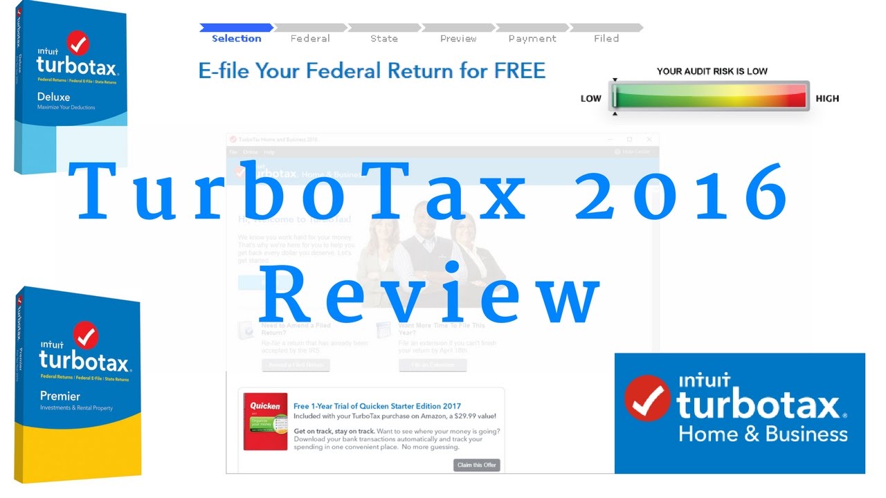 turbotax home and business 2016 free download