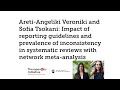 Dr Areti Angeliki Veroniki Dr Sofia Tsokani Impact Of Reporting Guidelines In Systematic Reviews Dr Areti Angeliki Veroniki Dr Sofia Tsokani Impact Of Reporting Guidelines In Systematic Reviews