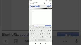 Running C++ programs in an Android smart phone screenshot 5