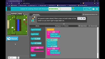 How to code Minecraft game with Code org   Leon