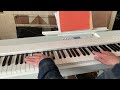 Learning the Blues - another Sinatra song, on Kawai ES920 piano Alex Govier Falmouth Cornwall UK