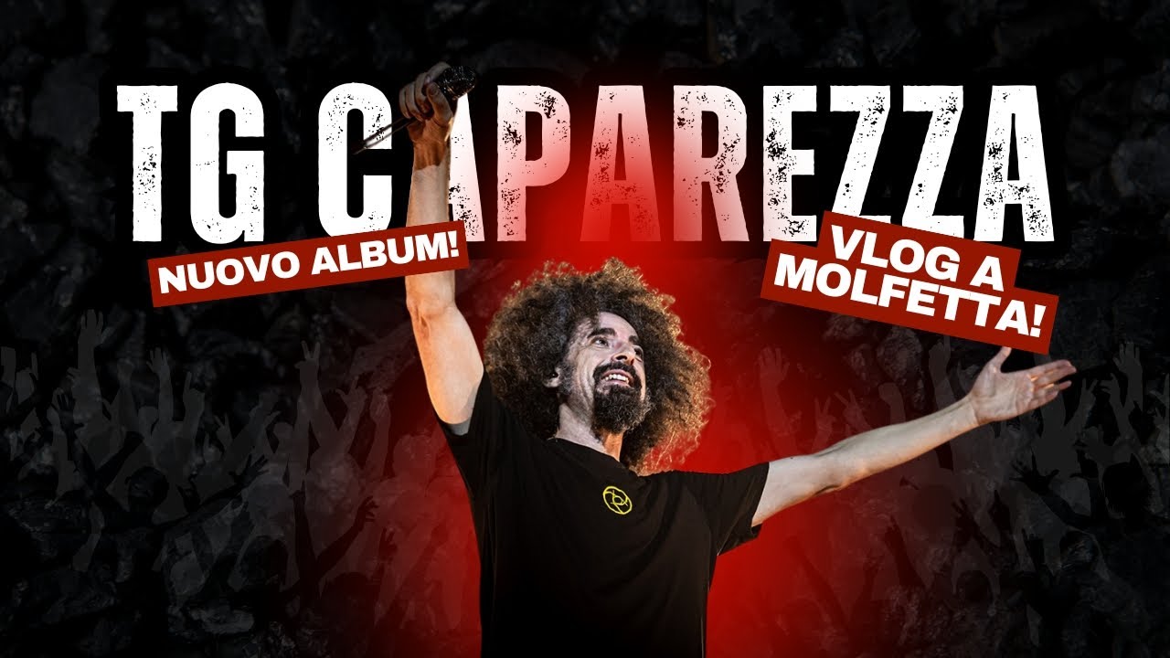 Il TELEGIORNALE su CAPAREZZA