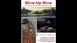 Virtual Studio Tour of FCA Toronto's Show-Up Show, September 16-30, 2021.