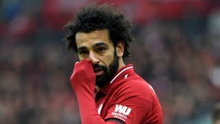 شاهد.. رد فعل محمد صلاح عقب هزيمة ليفربول من برشلونة