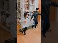あの時君は若かった。兄に喰らいつく小4ひなたダンス#shorts#ダンス#wod#姉妹#めるぷち