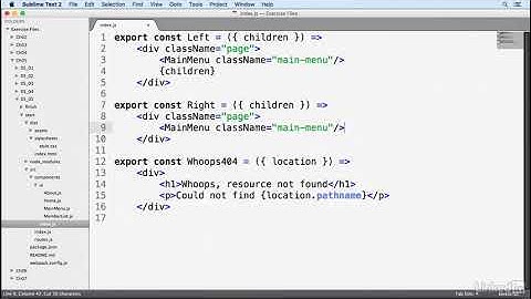 Nested Routes in reactJs